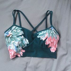 [sold] Nanette Lepore lined floral bralette